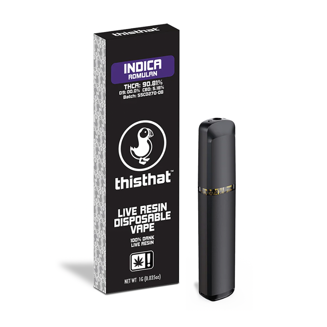 ThisThat Vape | Premium THCa Live Resin Vape Pens