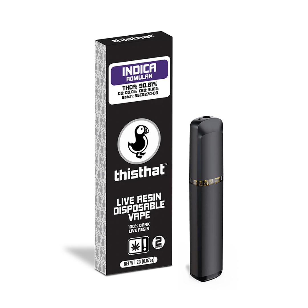ThisThat Vape | Premium THCa Live Resin Vape Pens