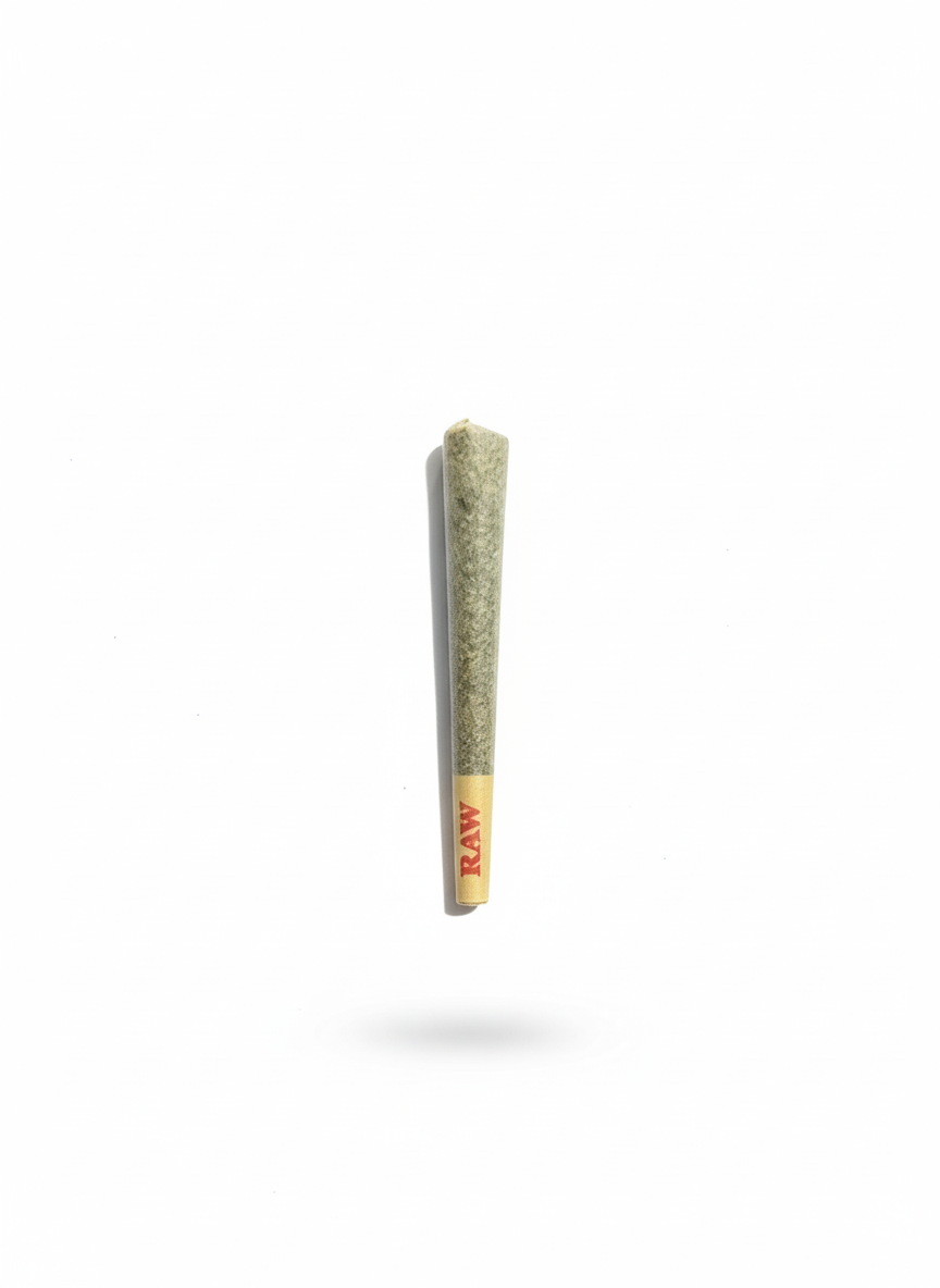 “Habit Peyote Kush THCa Pre Roll — hybrid strain, mellow and balanced smoke, even burn”