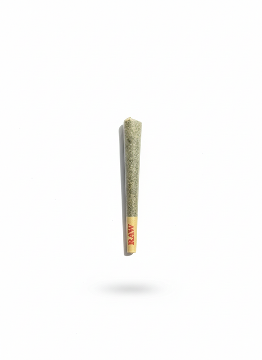 “Habit Peyote Kush THCa Pre Roll — hybrid strain, mellow and balanced smoke, even burn”